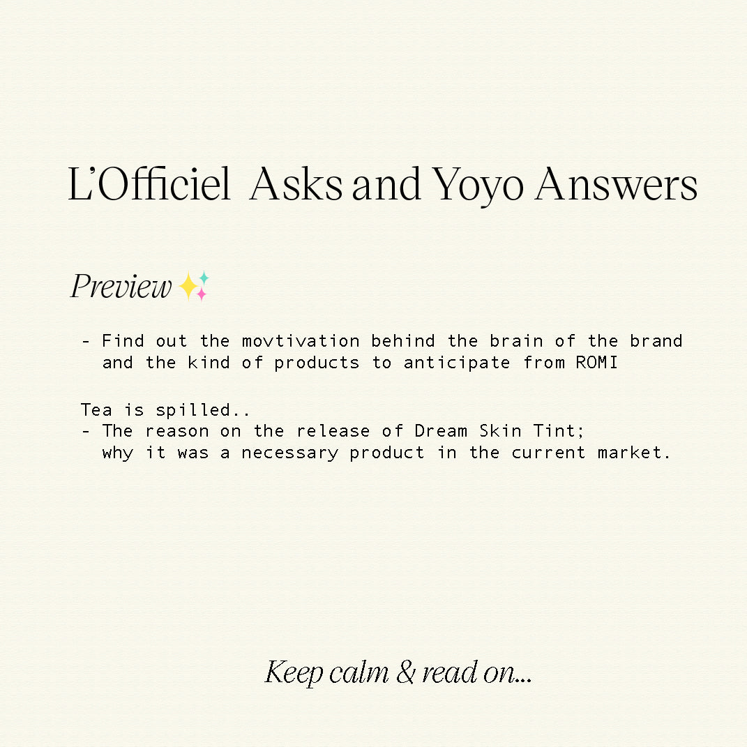 ROMI Co-Founder Yoyo Cao Spills Some Tea