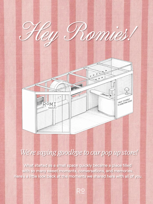 We are saying goodbye to our pop up store!